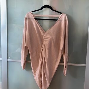 NY&C glittery pink sweater
